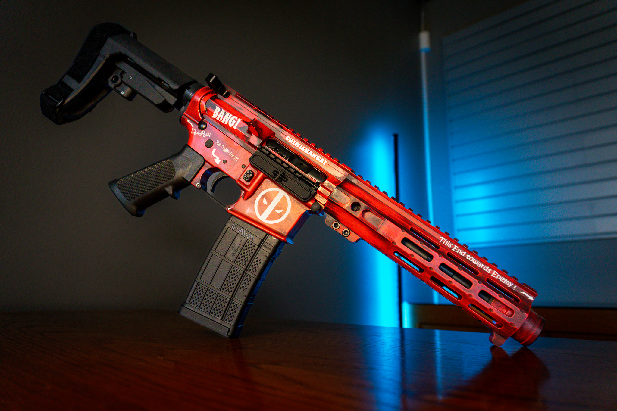 Zeus Arms Deadpool Pistol 5.56 7.5"