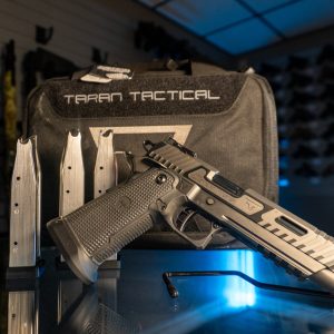 TTI JW3 Combat Master 5 inch pistol with magazines and Taran Tactical bag