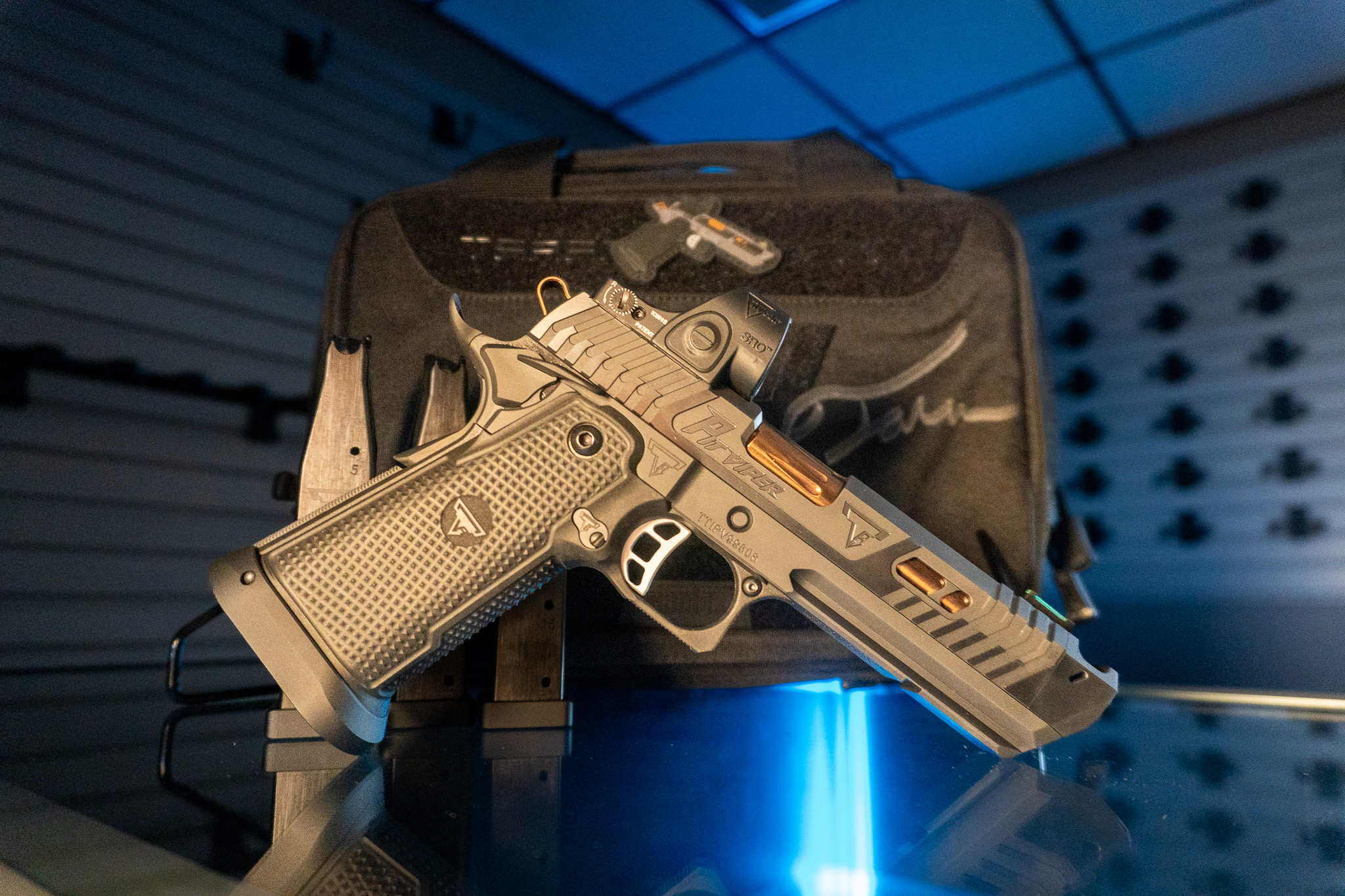Taran Tactical TTI Pit Viper JW4 9mm w/ SRO (With Signed Case) - Image 4