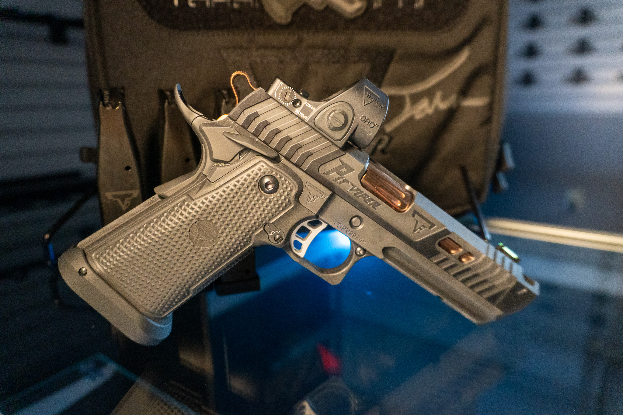 Taran Tactical TTI Pit Viper JW4 9mm w/ SRO (With Signed Case) - Image 5