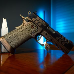 Kimber 2K11 Pro Royal 9mm pistol, right angle view