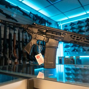 Sig Sauer MCX Rattler 300 Blackout pistol, left side