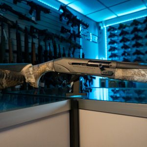 Benelli Super Black Eagle 3 A.I. 20 gauge camo shotgun, right side