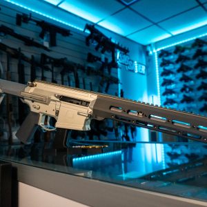 Q Boombox 8.6 Blackout AR pistol, left side