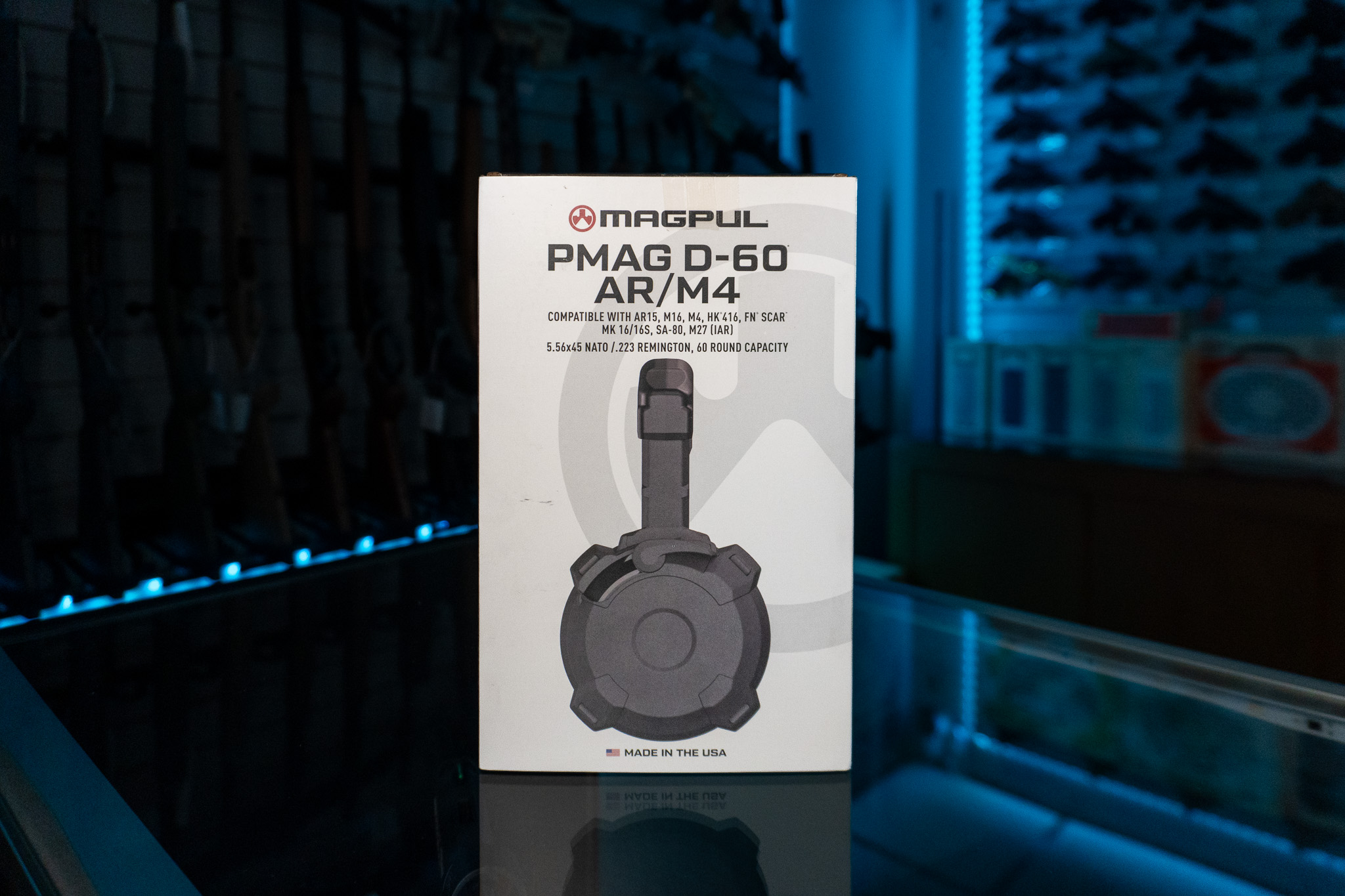 Magpul PMAG D-60 AR/M4 drum magazine in retail box