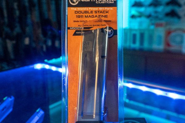 Nighthawk Custom 19-round 9mm double stack 1911 magazine in its retail package
