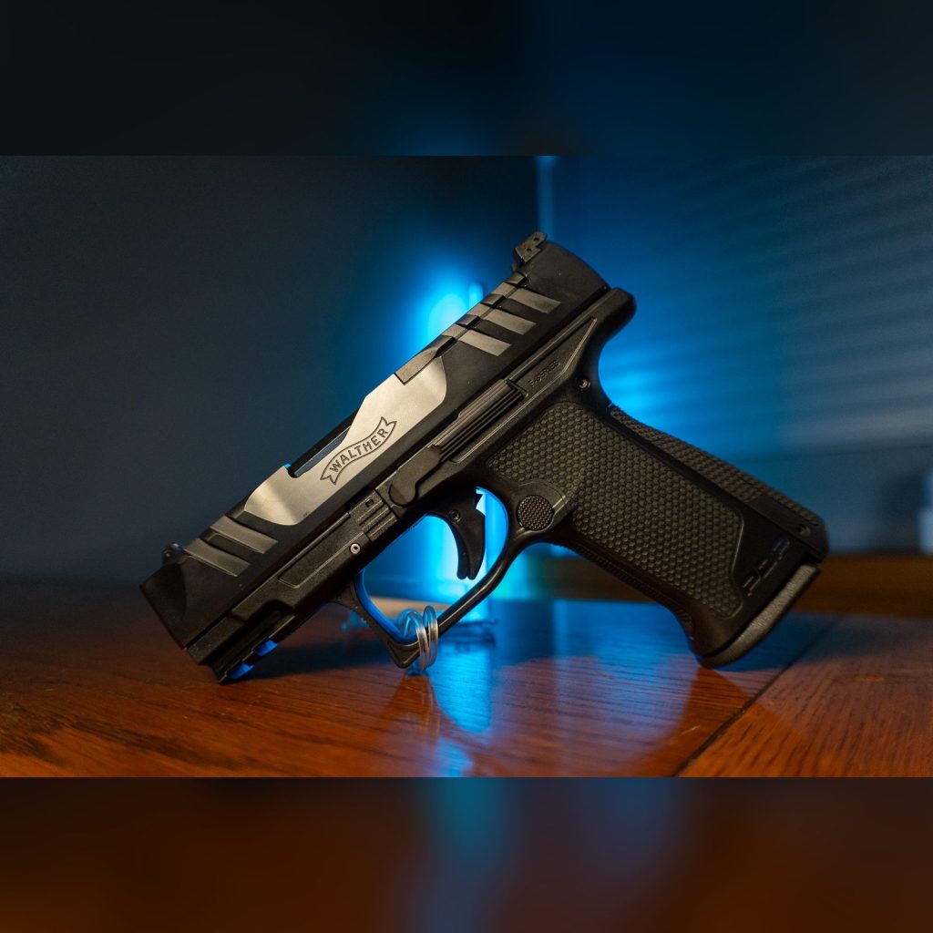 Walther PDP F-Series 3.5 inch 9mm pistol in black, left side